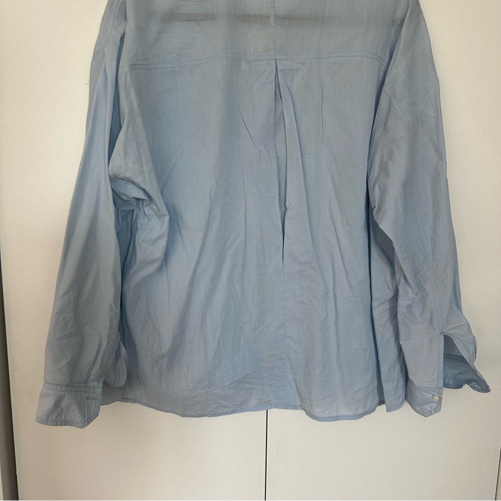 Vince Button Down Shirt - Light Blue - Picture 6 of 7